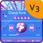 Disco funk Music Player Skin icon