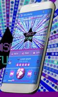 Disco funk Music Player Skin Affiche