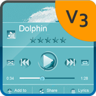 Dolphin Music Player Skin أيقونة