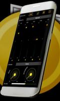 Fresh Yellow Music Player Skin 스크린샷 2