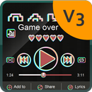 Game over Music Player Skin APK