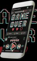 Game over Music Player Skin পোস্টার