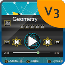 Geometry Music Player Skin APK