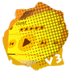 Gold PlayerPro Skin icône