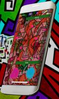 Graffiti Music Player Skin 스크린샷 2