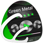 Metal verde Music Player 2017 ícone