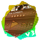 Ice Cream PlayerPro Skin icône