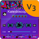 Kaleidoscope Music Player Skin أيقونة