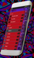 Kaleidoscope Music Player Skin تصوير الشاشة 1