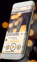 Lights Music Player Skin Affiche