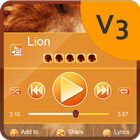Lion Music Player Skin simgesi