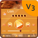 APK Lion Music Player Skin