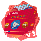 Lollipop PlayerPro Skin icône