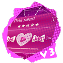 Pink pearl PlayerPro Skin APK