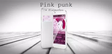 粉紅色的朋克 PlayerPro 皮膚