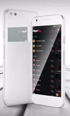 Pink Metal PlayerPro Skin APK download