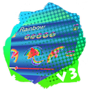Rainbow PlayerPro Skin APK