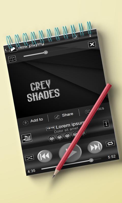 Серый android Серый android