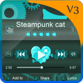 Steampunk cat PlayerPro Art