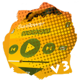 Sunflower PlayerPro Skin icône