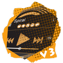 Spiral PlayerPro Skin APK
