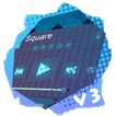 Square PlayerPro Skin