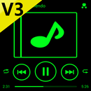 SKIN PLAYERPRO V3 NEON GREEN APK