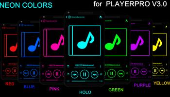SKIN PLAYERPRO V3 NEON RED screenshot 1