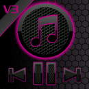 SKIN PLAYERPRO SPACE PINK BLACK APK