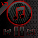 SKIN PLAYERPRO SPACE RED BLK APK