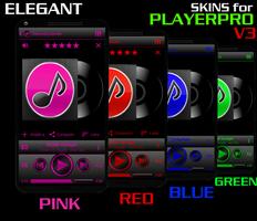SKIN PLAYERPRO V4 ELEGANT RED screenshot 1