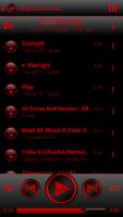 SKIN PLAYERPRO V4 ELEGANT RED screenshot 2