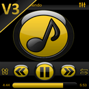 SKIN PLAYERPRO FUTURA YELLOW APK