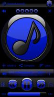 SKIN PLAYERPRO FUTURA BLUE poster