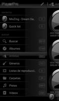 SKIN PLAYERPRO FUTURA GRAY screenshot 3