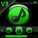 SKIN PLAYERPRO FUTURA GREEN APK