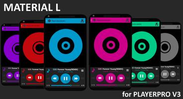 SKIN PLAYERPRO V3 MATERIAL GRE اسکرین شاٹ 1