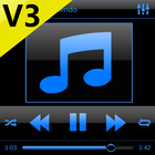 SKIN PLAYERPRO V4 GLASS BLUE icon