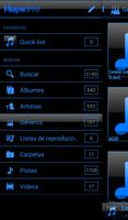 SKIN PLAYERPRO V4 GLASS BLUE screenshot 3
