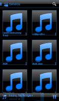 SKIN PLAYERPRO V4 GLASS BLUE screenshot 2