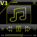 SKIN PLAYERPRO V3 DARK YELLOW APK