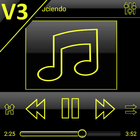 SKIN PLAYERPRO V3 DARK YELLOW ikona