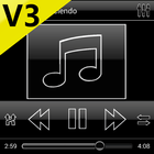 SKIN PLAYERPRO V4 GLASS DARK icon