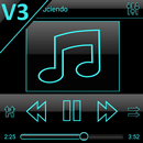 SKIN PLAYERPRO V3 DARK HOLO APK