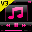 SKIN PLAYERPRO V4 GLASS PINK APK