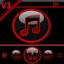 SKIN PLAYERPRO GLOW RED APK