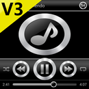 SKIN PLAYERPRO V4 SILVER METAL APK