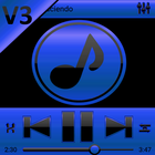 SKIN PLAYERPRO SPACE METAL BLU icon
