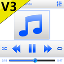 SKIN PLAYERPRO V3 WHITE BLUE APK