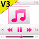 SKIN PLAYERPRO V3 PINK WHITE APK
